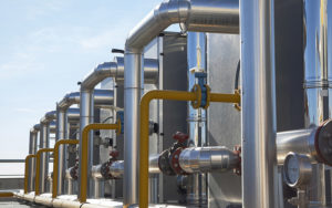 Pipes From The Air Conditioning System