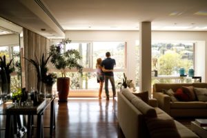 Couple With Healthy Airflow In House